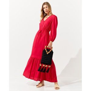 Anthroplogie Catarina Mina Tasseled Crossbody Bag